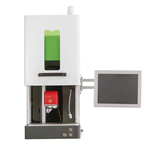 Desktop Fiber Laser Marking Machine with Safe Cover