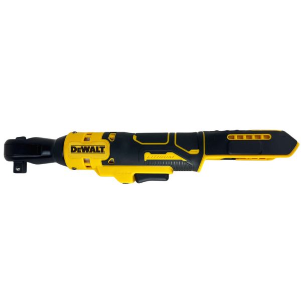 DEWALT DCF512 Ratchet Wrench side view displaying ergonomic grip and construction