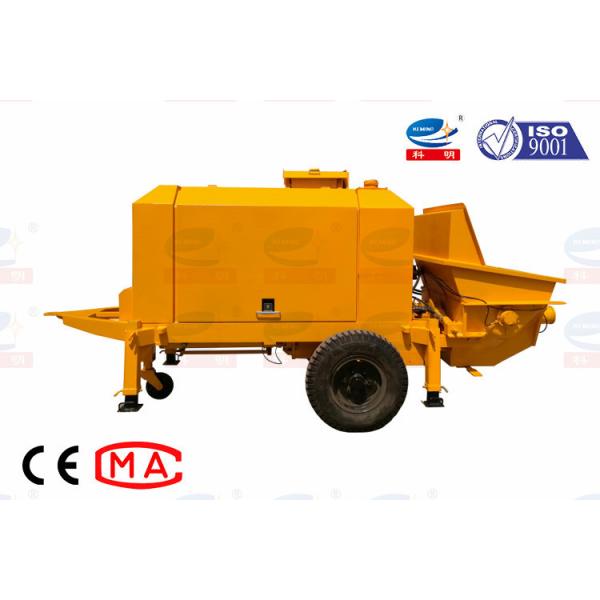 Portable Small Concrete Pump Diesel Driven Environmental Flexible Movement