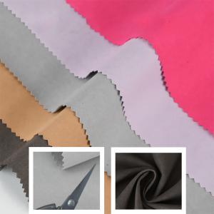 Quality Mildewproof Double Sided Fleece Fabric Microfiber Artificial Leather For Garment for sale