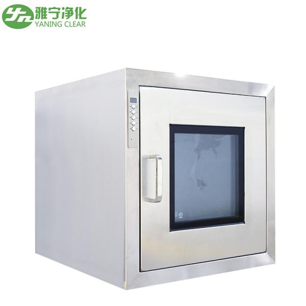 Stainless Steel Static Type Clean Room Pass Through Box / Transfer Window