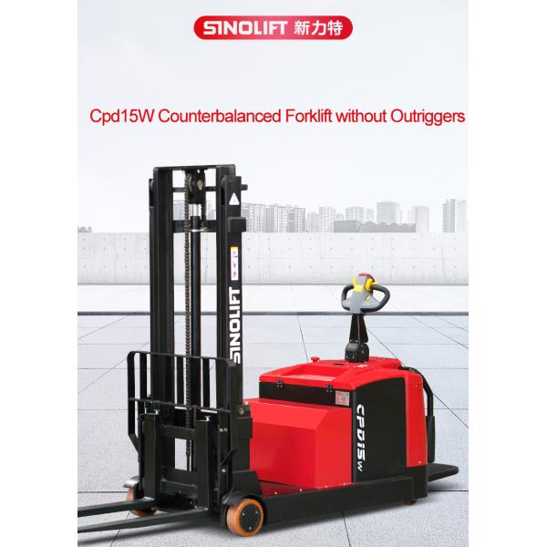 Sinolift CPD10/15W Electric Stand-on Counterweight Stacker