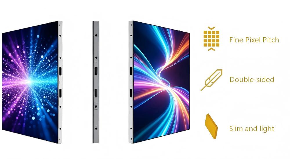 P3.125 Ultra-thin Double sided LED Display