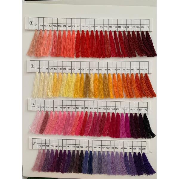 20S/2 100% Polyester Melange Yarn Raw Pattern Medium Thick Thread for Weaving High-Speed Flatbed Baota Line for Luggage Denim