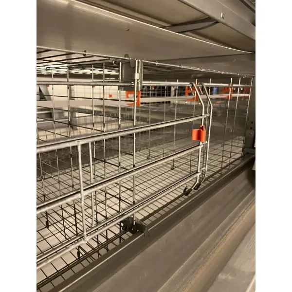 Automatic H Type Battery Layer Chicken Cage System with Fully Automatic Operation, Hot-Dip Galvanized Steel, and H-Type Layered Design for Poultry