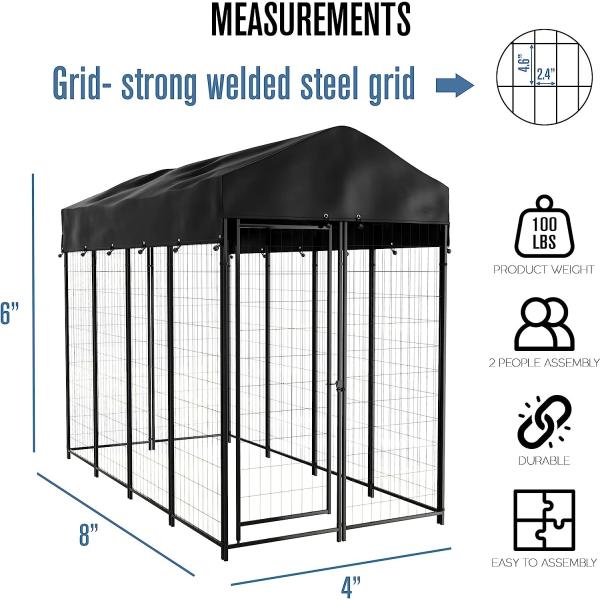 Weatherproof Heavy Duty Outside Dog Kennel
