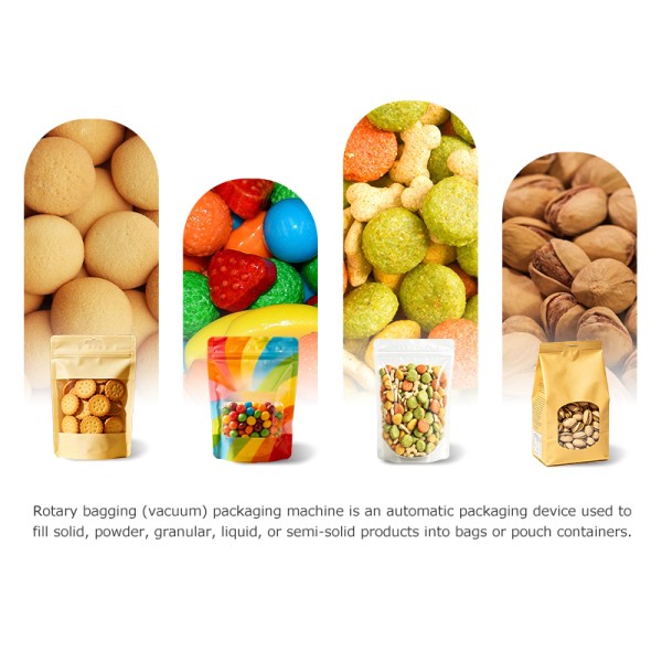 High Speed Automatic Premade Pouch Packing Machine Chips Popcorn Biscuits Doypack Filling Sealing Equipment Snack Food Packer