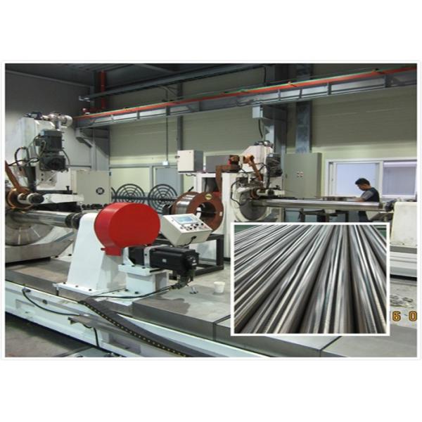 SS Wire Mesh Wedge Wire Screen Welding Machine With Mitsubishi System
