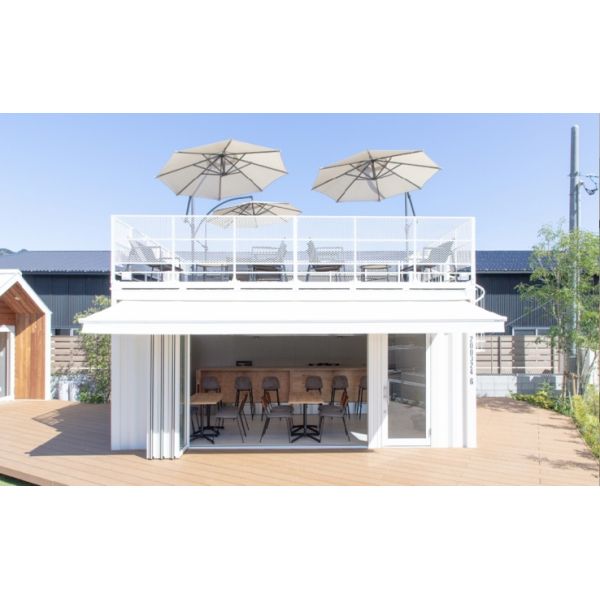 Tourism Prefab Units Vacation Container Cabins Turnkey Accommodation for Resort Glamping Eco-Tourism Ventures