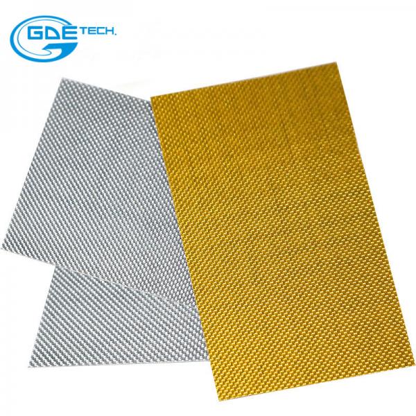 Yellow Carbon Fiber Laminated Sheet For Sale
