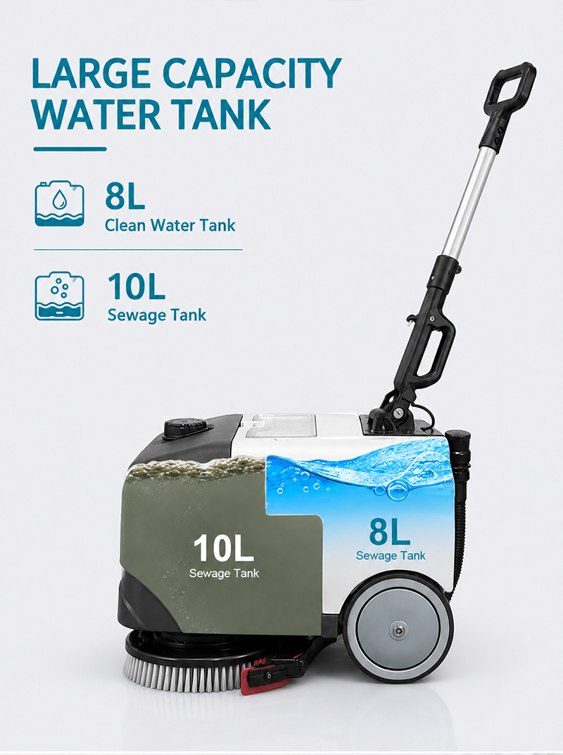 T3 lightweight commercial floor cleaner
