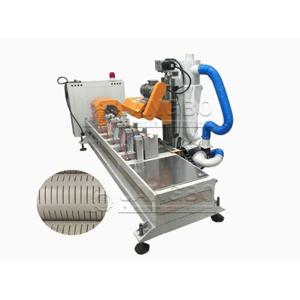 PVC PE PP Pipe Grooving Machine PVC Pipe Threading Machine Automatic PVC Slotting Machine