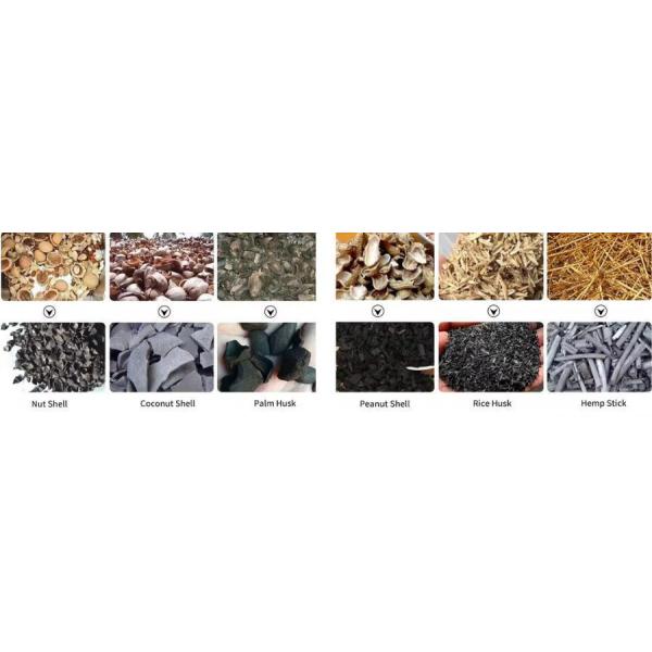 Customization Hazelnut Pumpkin Seeds Circulation System Dry Distillation Charcoal Stove
