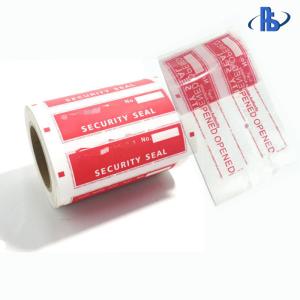 Anti Tamper VOID Security Labels Eco Friendly For Transportation