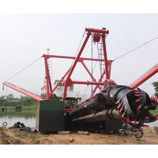 Sand Dredger Dredges For Beach Sand Mining With Extendable Discharge Distance