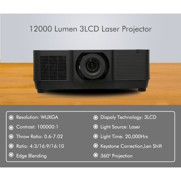 3D Mapping Projector Ideal for Museums and Cultural Events Offering Precise Image Mapping and Vivid Color Reproduction
