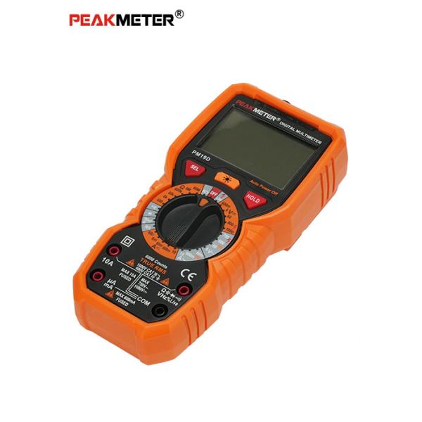True RMSAuto Range Digital Multimeter 6000 Counts Non - Slip Design Auto Power Off