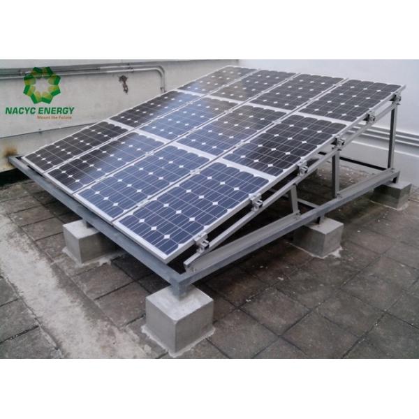 Rotate Maintenance Flat Roof Solar Mounting System Solar Rooftop Racking Systems