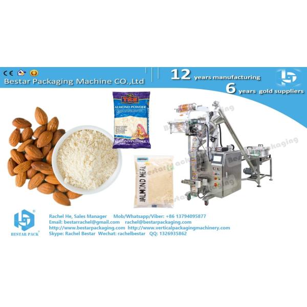 Soya flour 200g sachet packing machine [BESTAR] automatic powder weighing packaging machine BSTV-160F