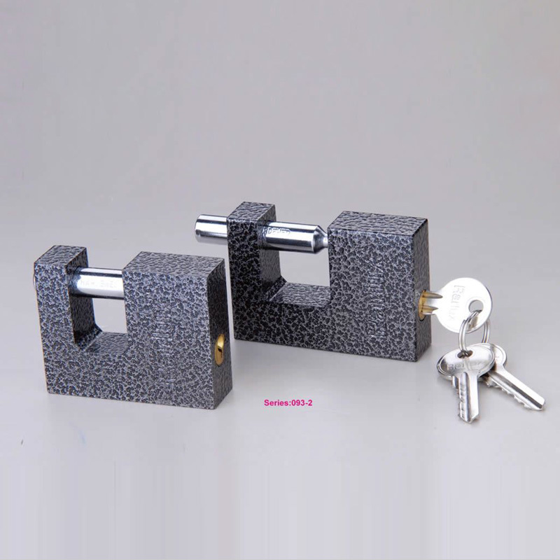Buy PLASTIC PAINTED RECTANGULAR PADLOCK at wholesale prices