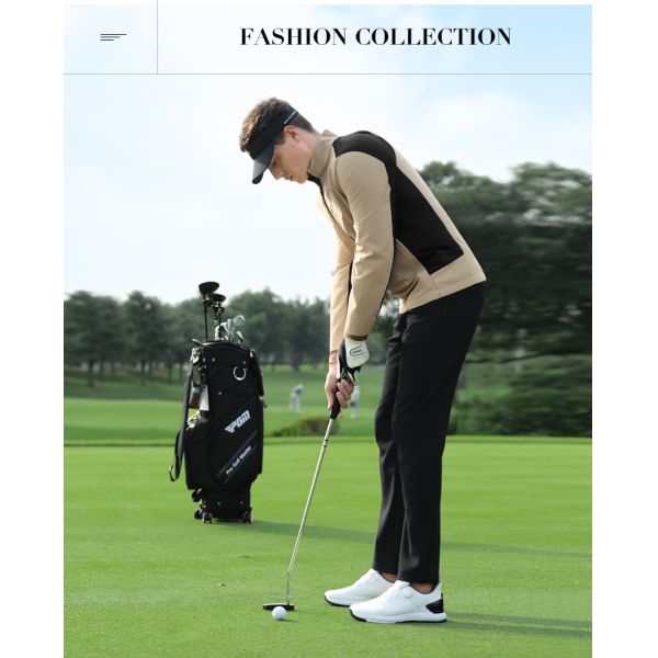 Men's Lightweight Polyester Golf Jacket OEM Custom Sport Outerwear Item