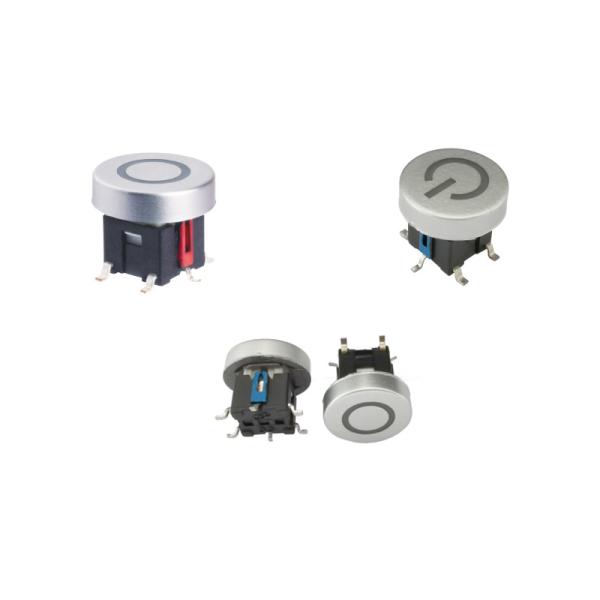 Illumination Tactile Switch,Smd Silver Cap Pcb LED Push Button Tact Switch ,Lighted Tact Switch,Illuminated Tact Switch