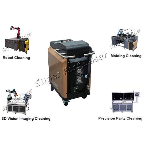 200W High Efficiency Rust Cleaning Equipment Laser Painting Remover Rust laser Removal