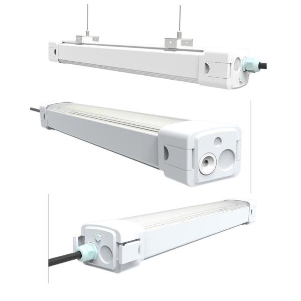 Popular 5ft 60W Weatherproof LED Fitting Quick Installation For Subway Station