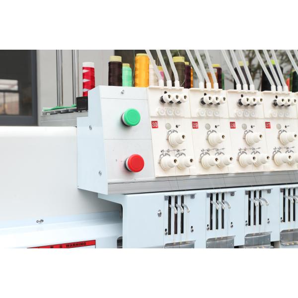 Computer 30 Heads 3 Needle Embroidery Machine Customized Service