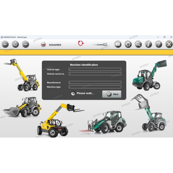 CANfox Interface Deutsch Cable Easy Friendly Engine Diagnostics Tool for Liebherr for Wheelloader/Telehandler with CFC2 laptop