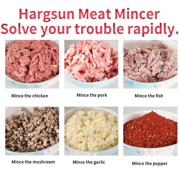 Multi Function Meat Grinder Machine Large Capacity Electric Mixer SS Fragmented Meat Machine