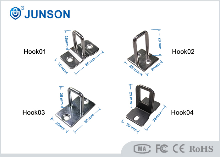 Improved Small Electric Cabinet Lock With Pole High-Strength Construction