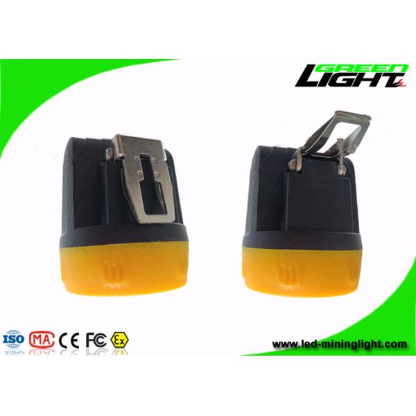 10000 Lux Rechargeable LED Headlamp Adjustable SS Clip For Underground Coal Mine