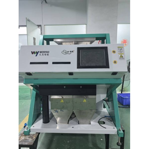 Wenyao Advanced Technology 2 chute Automatic Color Sorting Machine For Grain Wheat Color Sorter