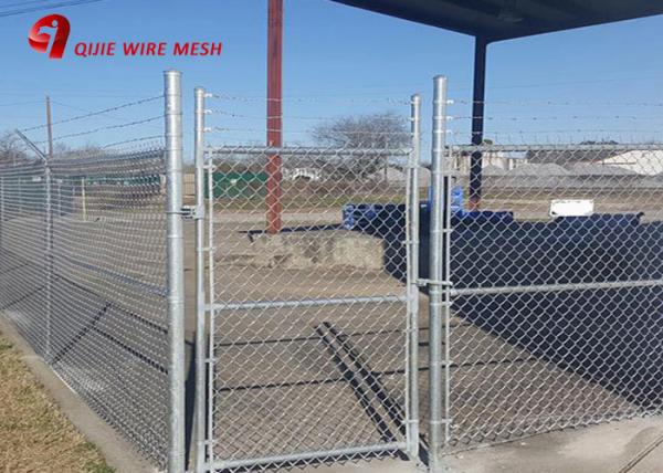 Hot Dipped Galvanized Chain Link Garden Security Wire Mesh Iron Metal Farm Fence-003