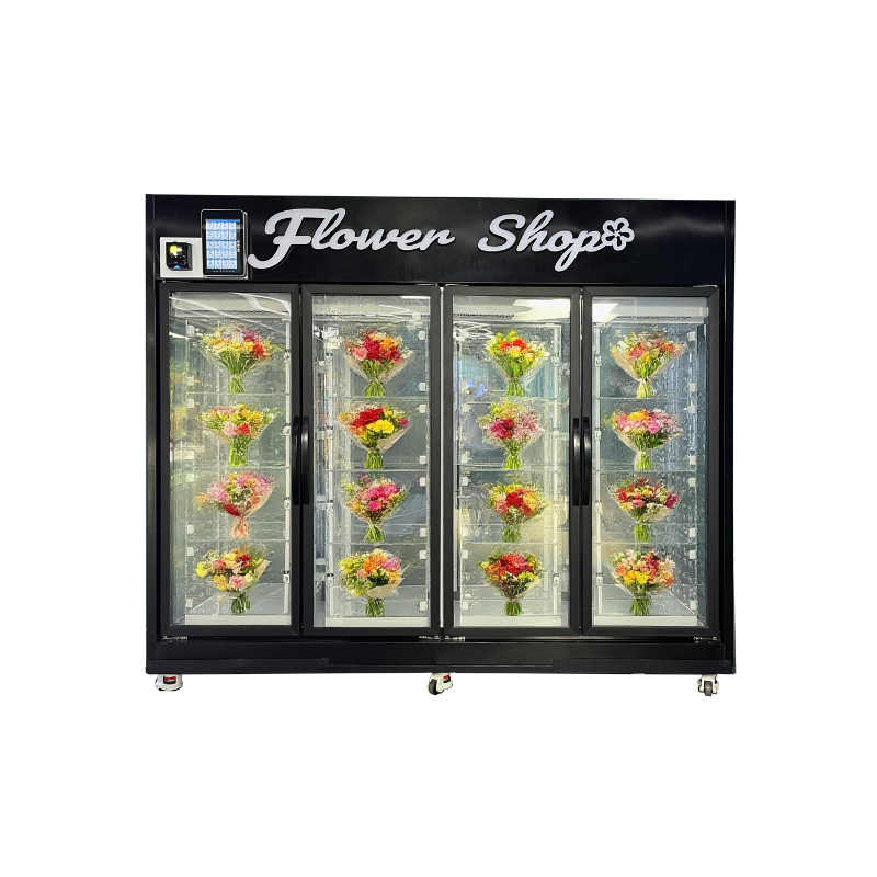 WEIMI Flower Vending Machine with Card Reader: Fresh Flowers Anytime, Easy Payment