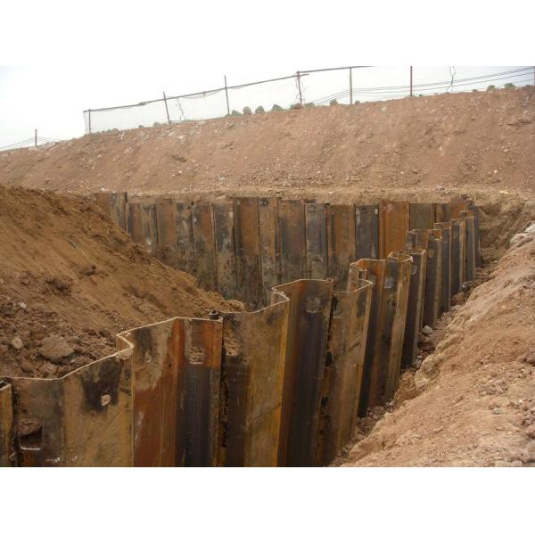 U Section Hot Rolled Steel Sheet Pile U-Type Sheet Piles