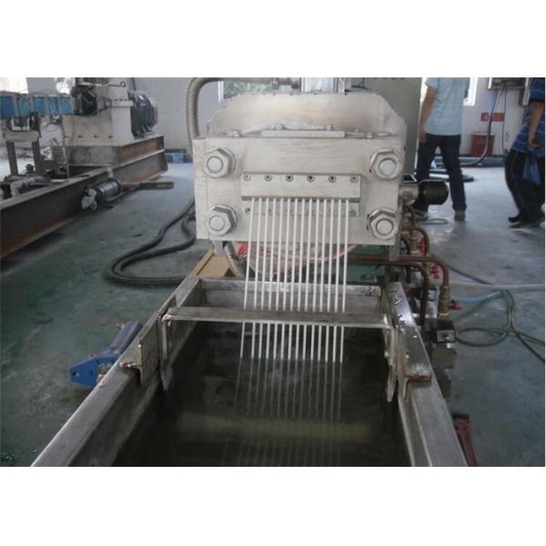 PP / PE / PET Double Screw Plastic Granules Machine for Plastic Recycling