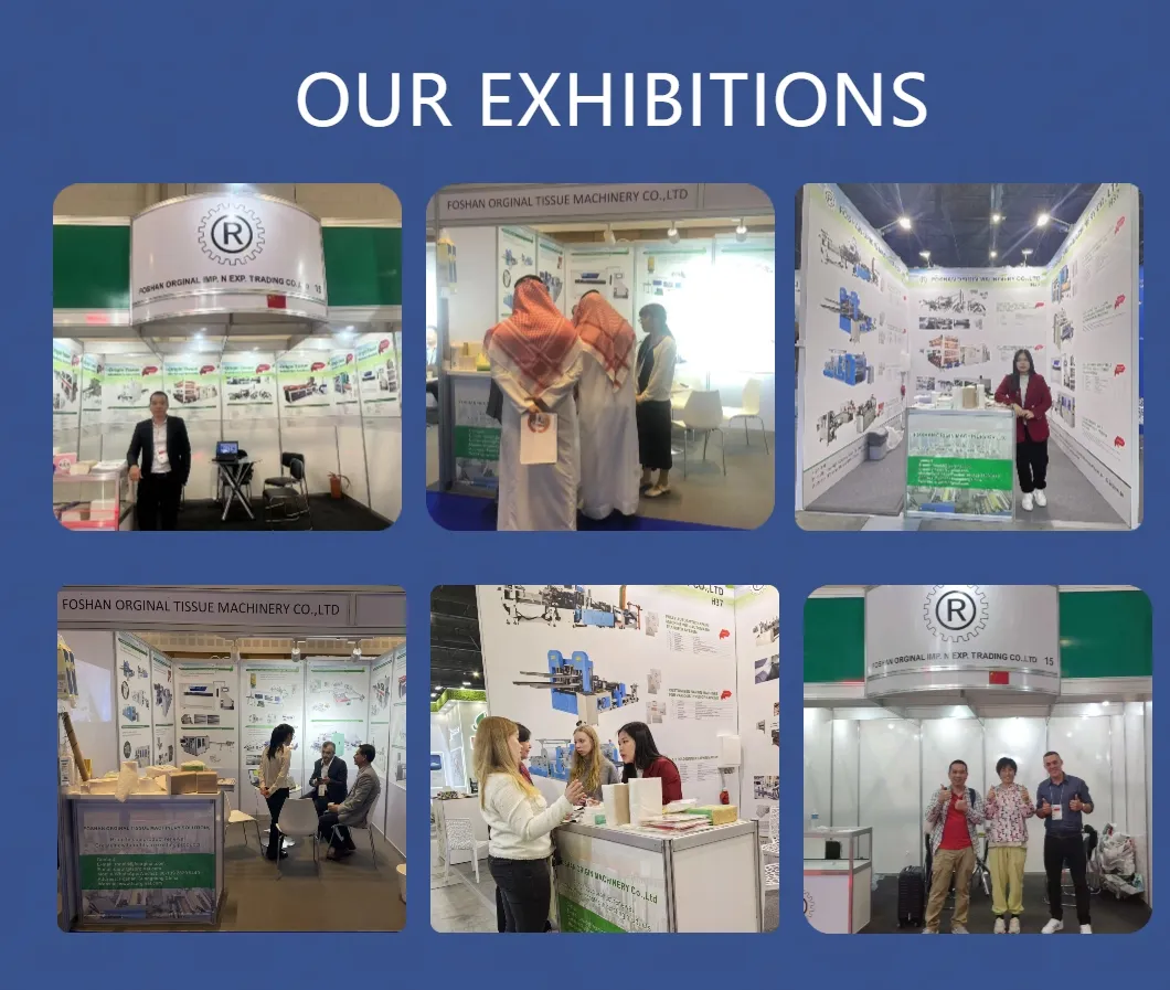 High efficiency fully Automatic Toilet Roll Rewinding Machine Production LINE with good price