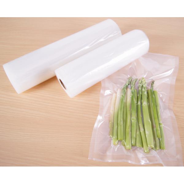 High Transparent Embossed Texture Vacuum Bags for Food Packaging