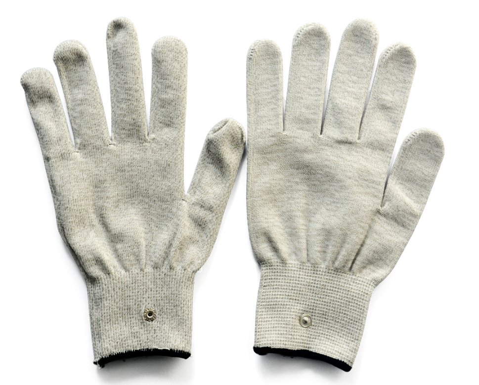 Silver Fiber Thread Gloves EMF Conductive Grounding Gloves Containing Silver Fiber Nylon