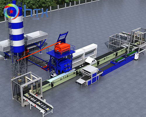 Concrete Dosing System Kerb Stone Making Machine Concrete Dosing System