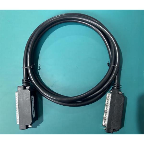 DB37 Right Side 2m Custom Industrial Wire Harness High Frequency Transmission Data Acquisition