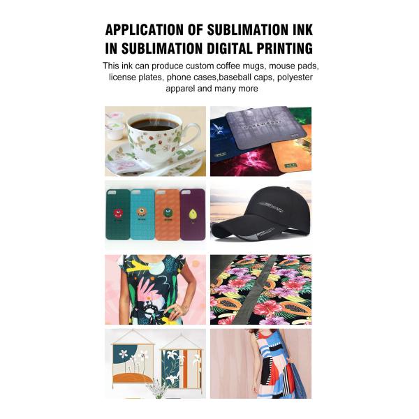 Digital Textile Water Based Sublimation Ink For Epson Ecotank Printer MSDS