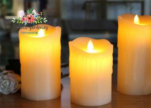 Quality Plastic Material LED Candle Light Battery Operated For Wedding , Night Club for sale