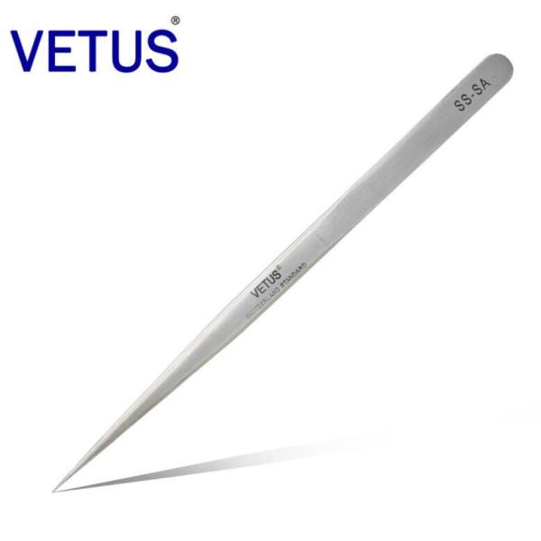 Flat Tip Sharp Point Curved Tip Stainless Steel Forceps Hardness Rockwell Rating 40 HRC