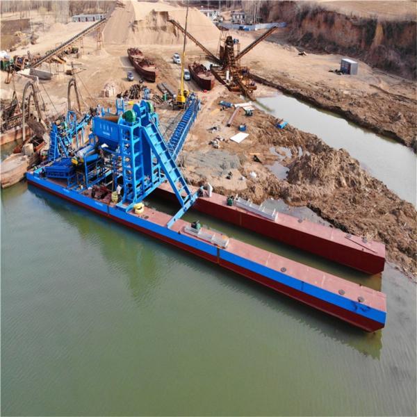 Diesel Engine Generator Sets River Mining Dredger for Sale