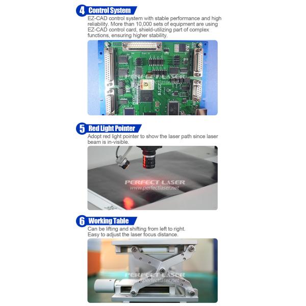 Higher Accuracy Laser Marking Machine , Laser Marking Systems Free Maintenance