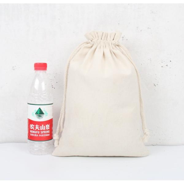 Double String Cartoon Pattern Canvas Drawstring Bag for Personalized Eco-friendly Gifts