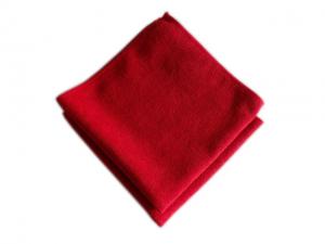 Quality Red Microfiber Car Cleaning Towel Microfiber Terry Towel for sale